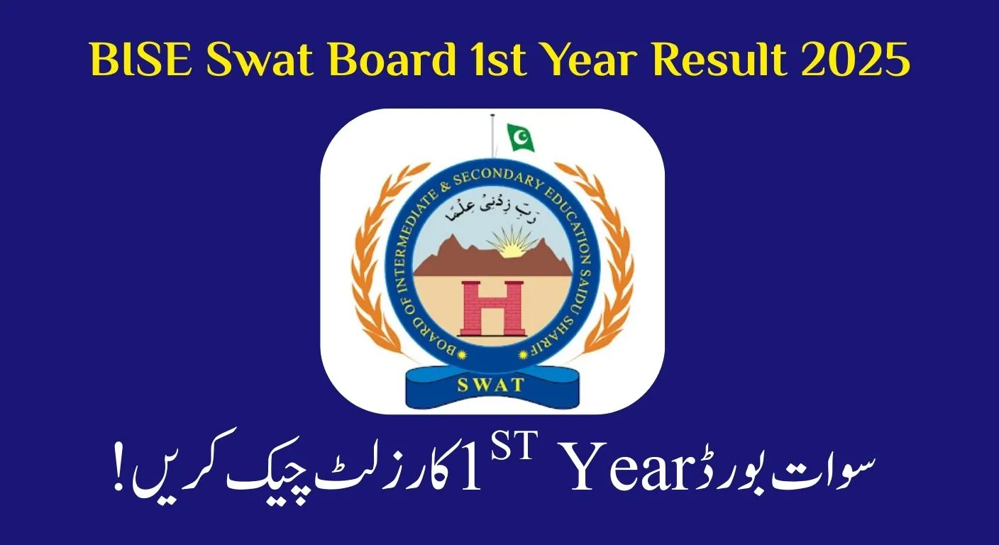 BISE Swat 1st Year Result 2025