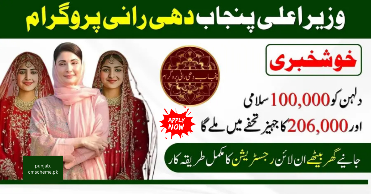 CM Punjab Dhee Rani Program 2025