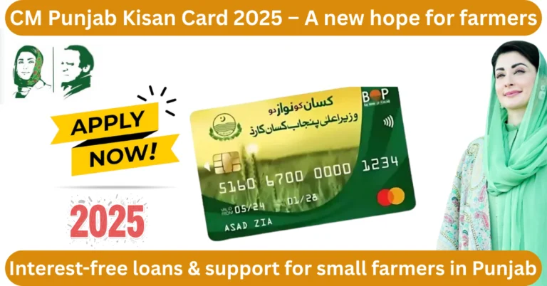 CM Punjab Kisan Card 2025 Apply Online