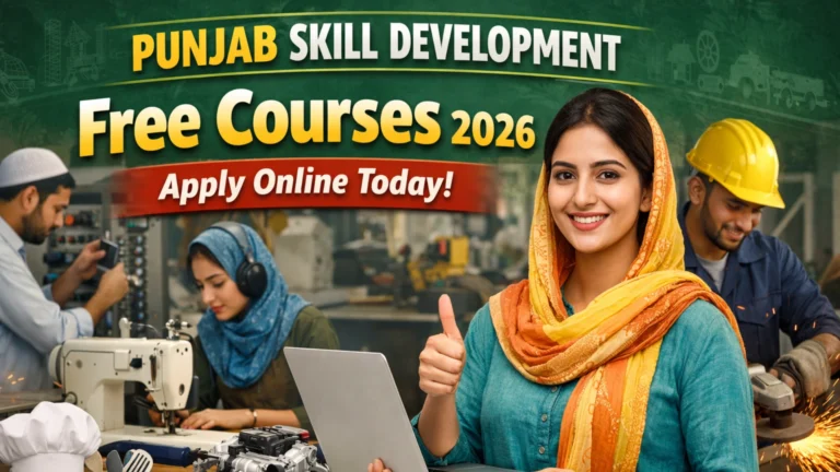 Punjab Skill Development Free Courses 2026